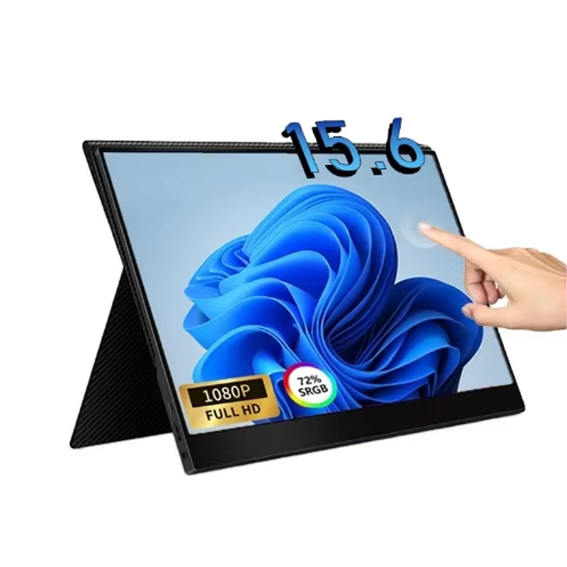 15.6 düymlük sensor ekran 1920*1080p portativ monitor ekranı